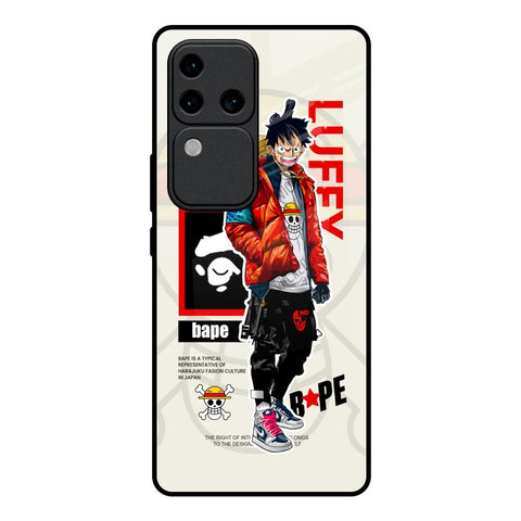 Bape Luffy Vivo V30 Pro 5G Glass Back Cover Online