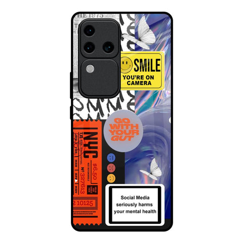 Smile for Camera Vivo V30 Pro 5G Glass Back Cover Online