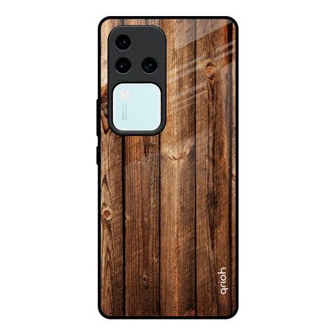 Timber Printed Vivo V30 Pro 5G Glass Back Cover Online