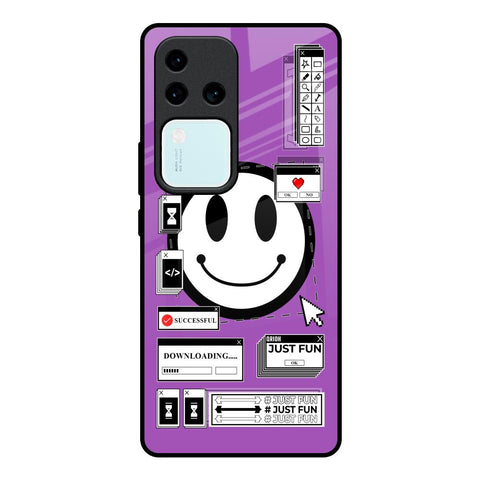 Code with Smile Vivo V30 Pro 5G Glass Back Cover Online