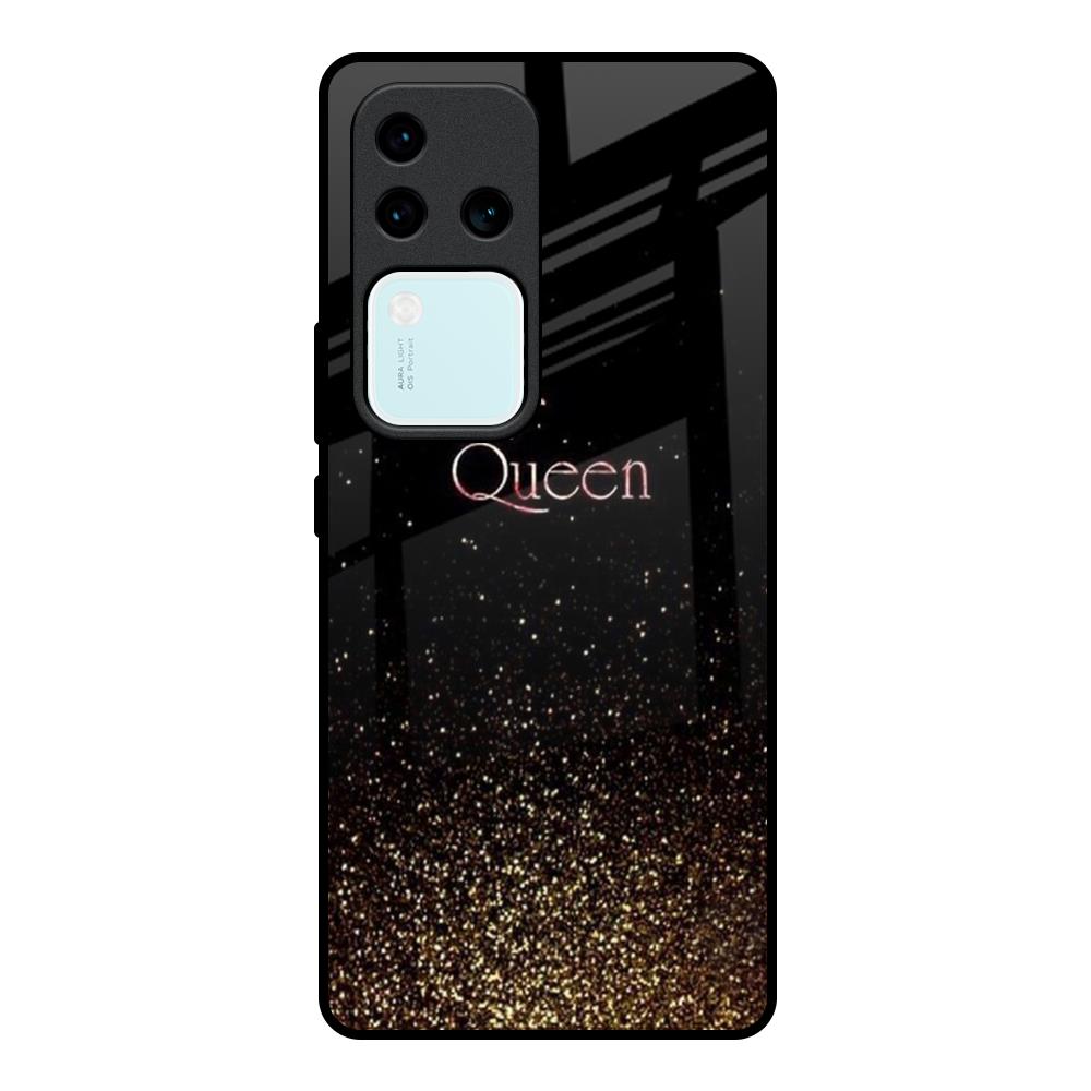I Am The Queen Vivo V30 Pro 5G Glass Back Cover Online