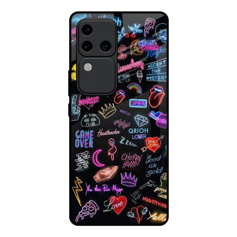 Accept The Mystery Vivo V30 Pro 5G Glass Back Cover Online