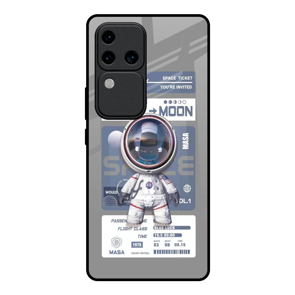 Space Flight Pass Vivo V30 Pro 5G Glass Back Cover Online