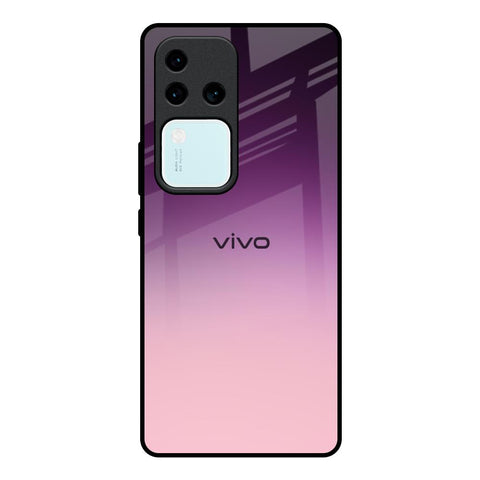 Purple Gradient Vivo V30 Pro 5G Glass Back Cover Online