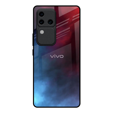 Smokey Watercolor Vivo V30 Pro 5G Glass Back Cover Online