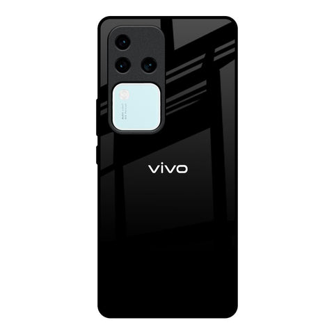 Jet Black Vivo V30 Pro 5G Glass Back Cover Online