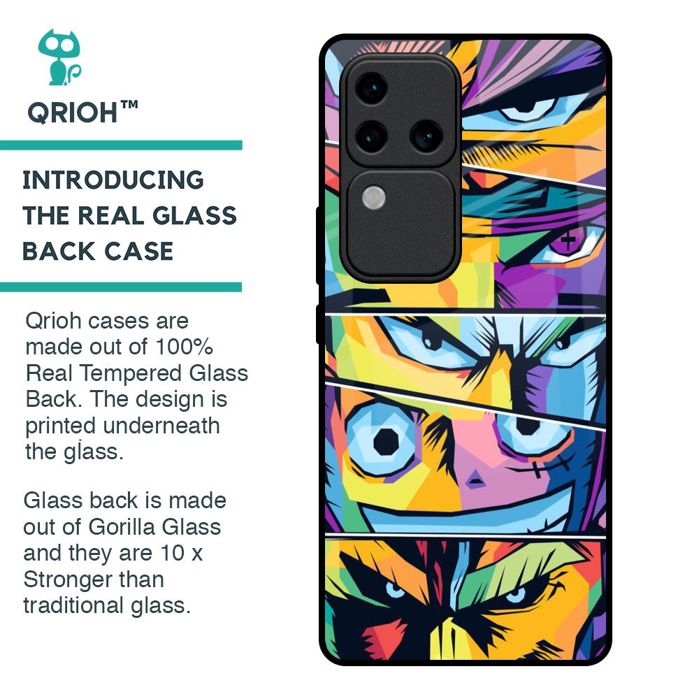Anime Legends Glass Case for Vivo V30 Pro 5G