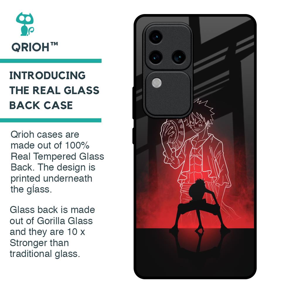 Soul Of Anime Glass Case for Vivo V30 Pro 5G