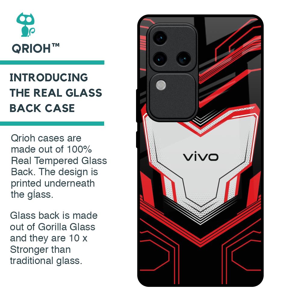 Quantum Suit Glass Case For Vivo V30 Pro 5G