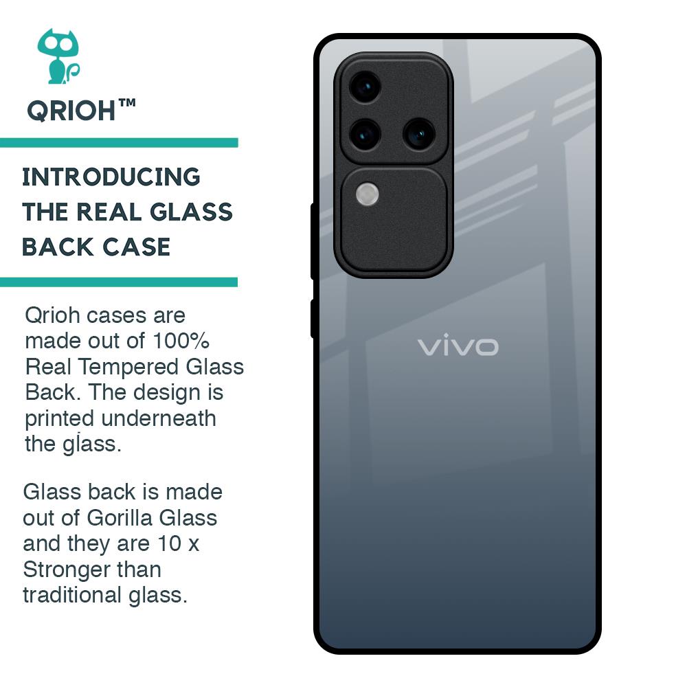 Dynamic Black Range Glass Case for Vivo V30 Pro 5G