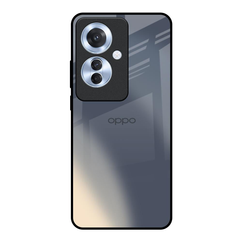 Metallic Gradient Oppo F25 Pro 5G Glass Back Cover Online