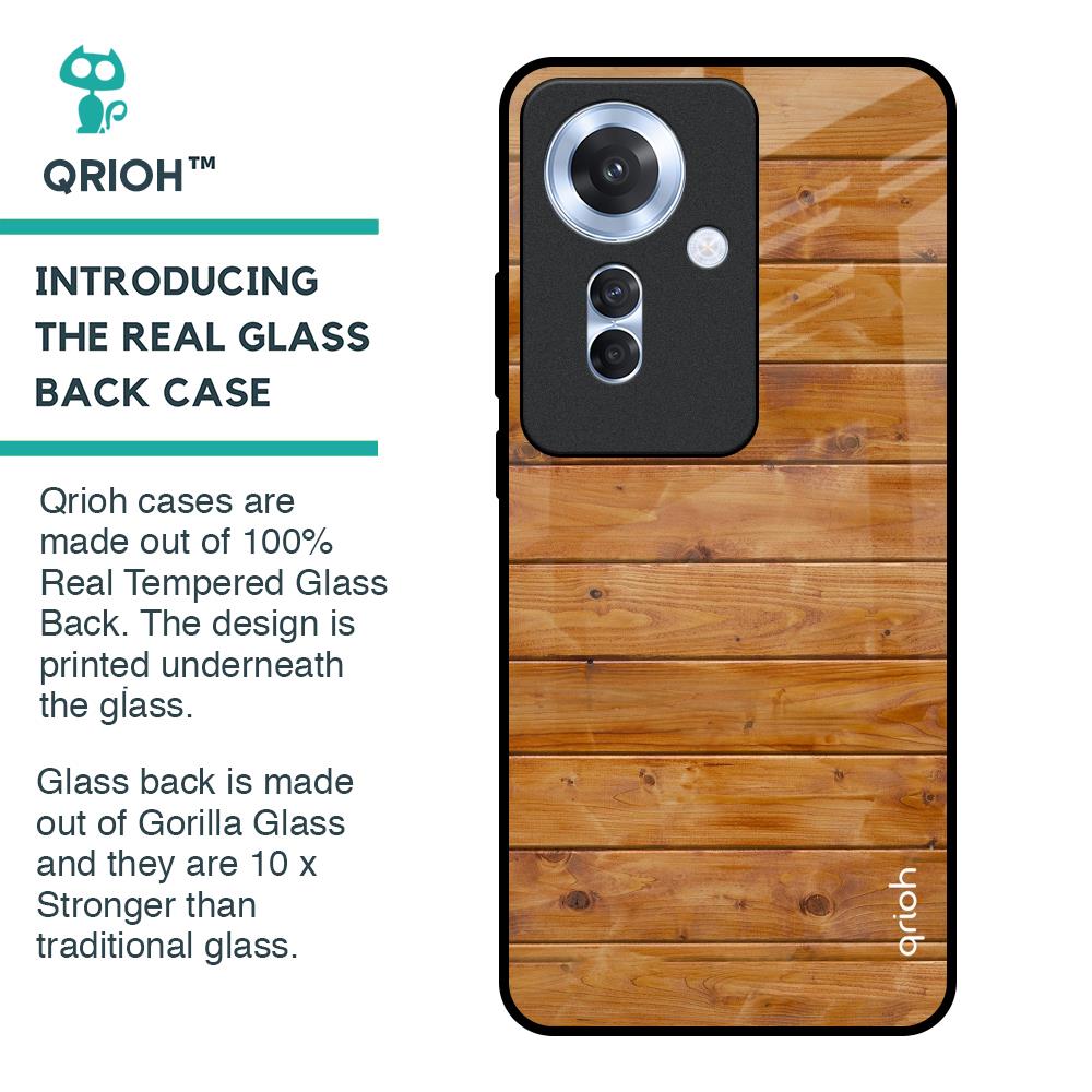 Timberwood Glass Case for Oppo F25 Pro 5G