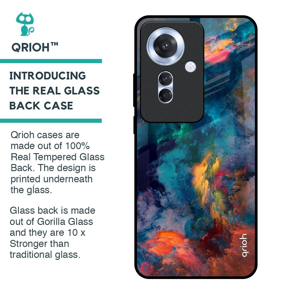 Cloudburst Glass Case for Oppo F25 Pro 5G