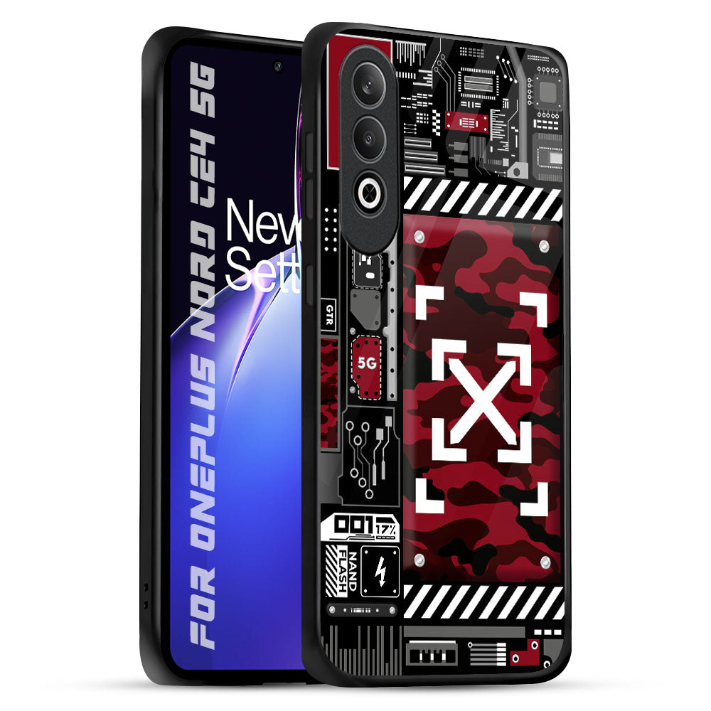 Technology Art OnePlus Nord CE4 5G Glass Back Cover Online