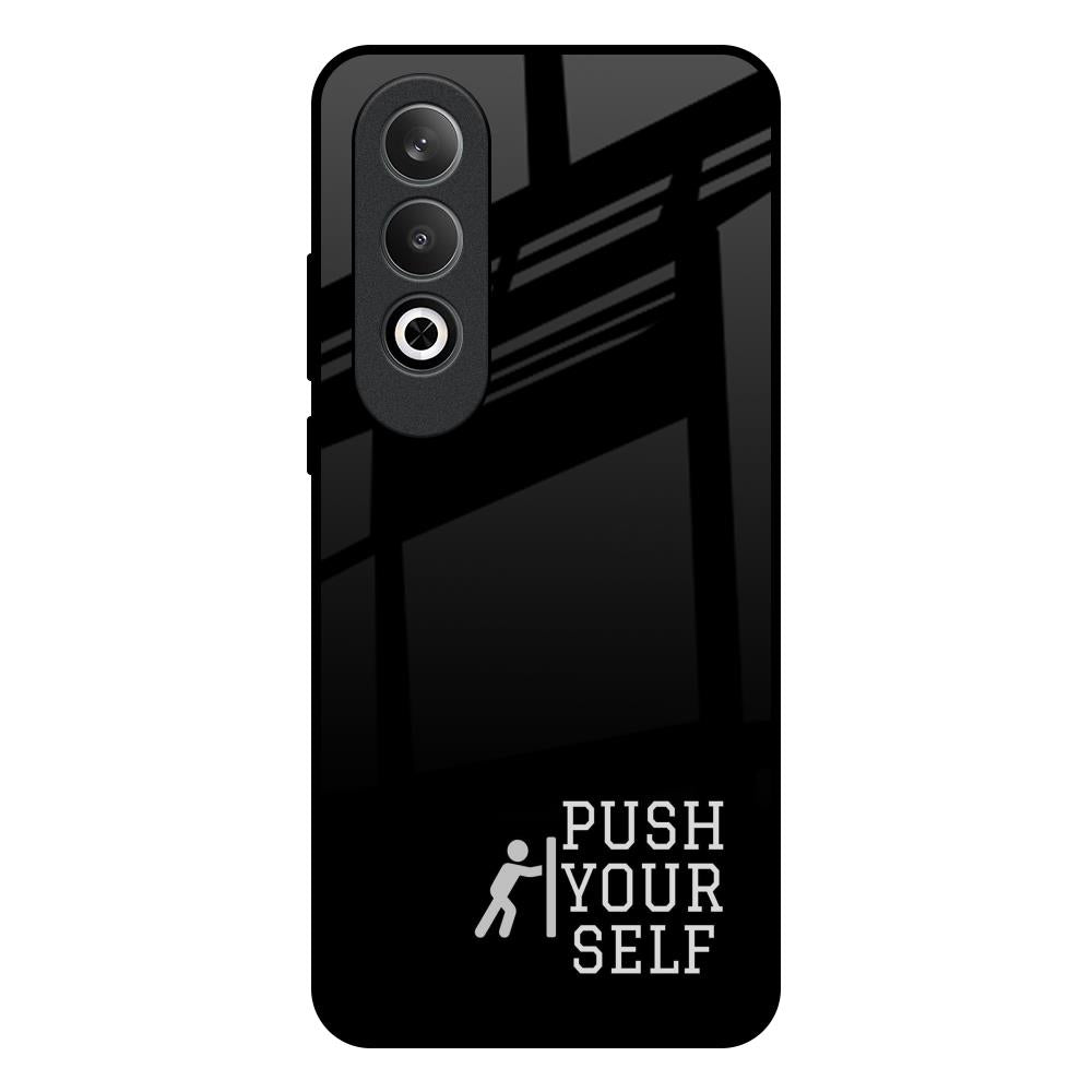 Push Your Self OnePlus Nord CE4 5G Glass Back Cover Online