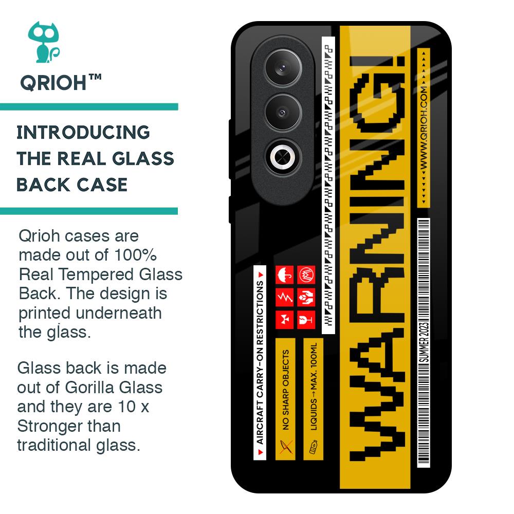 Aircraft Warning Glass Case for OnePlus Nord CE4 5G