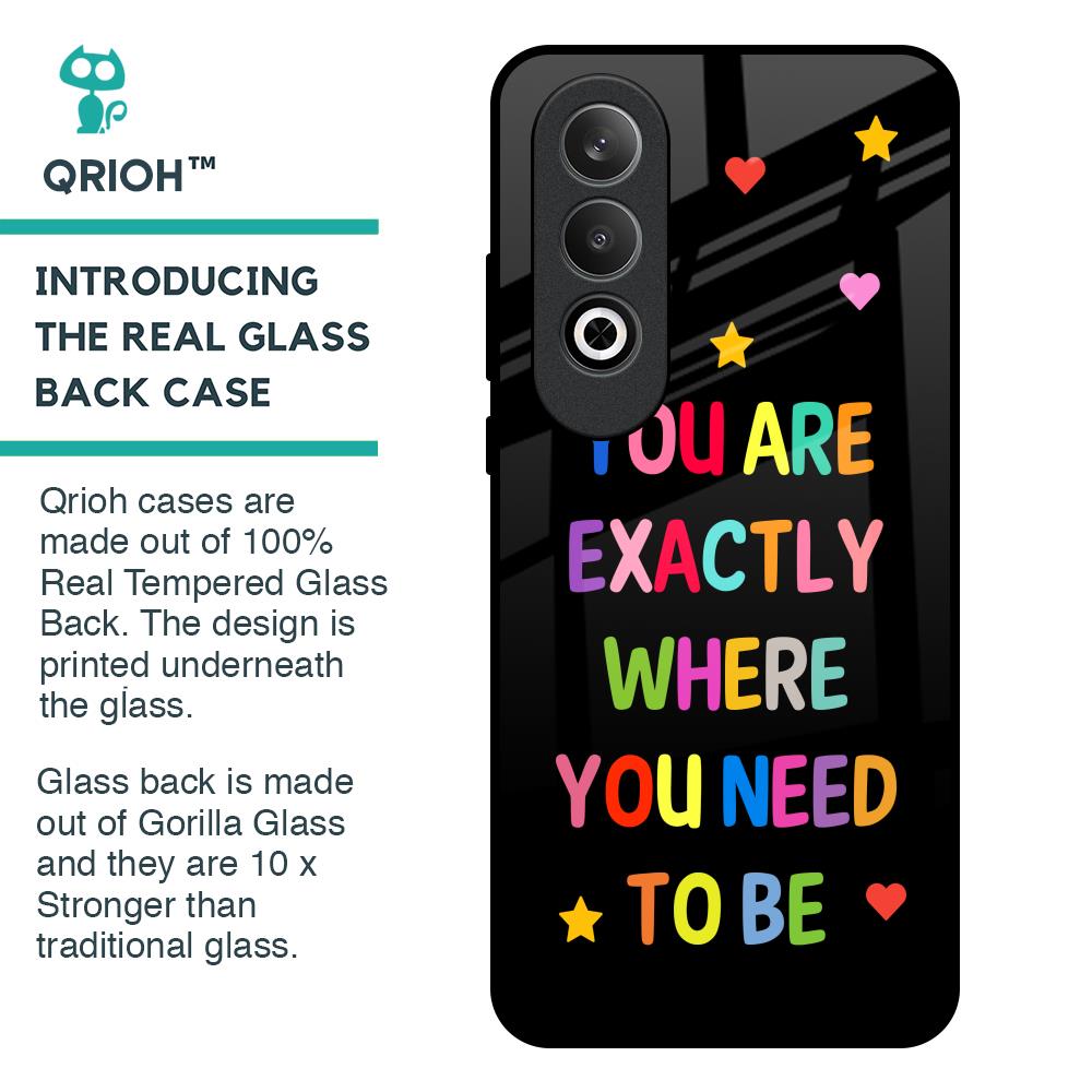 Magical Words Glass Case for OnePlus Nord CE4 5G