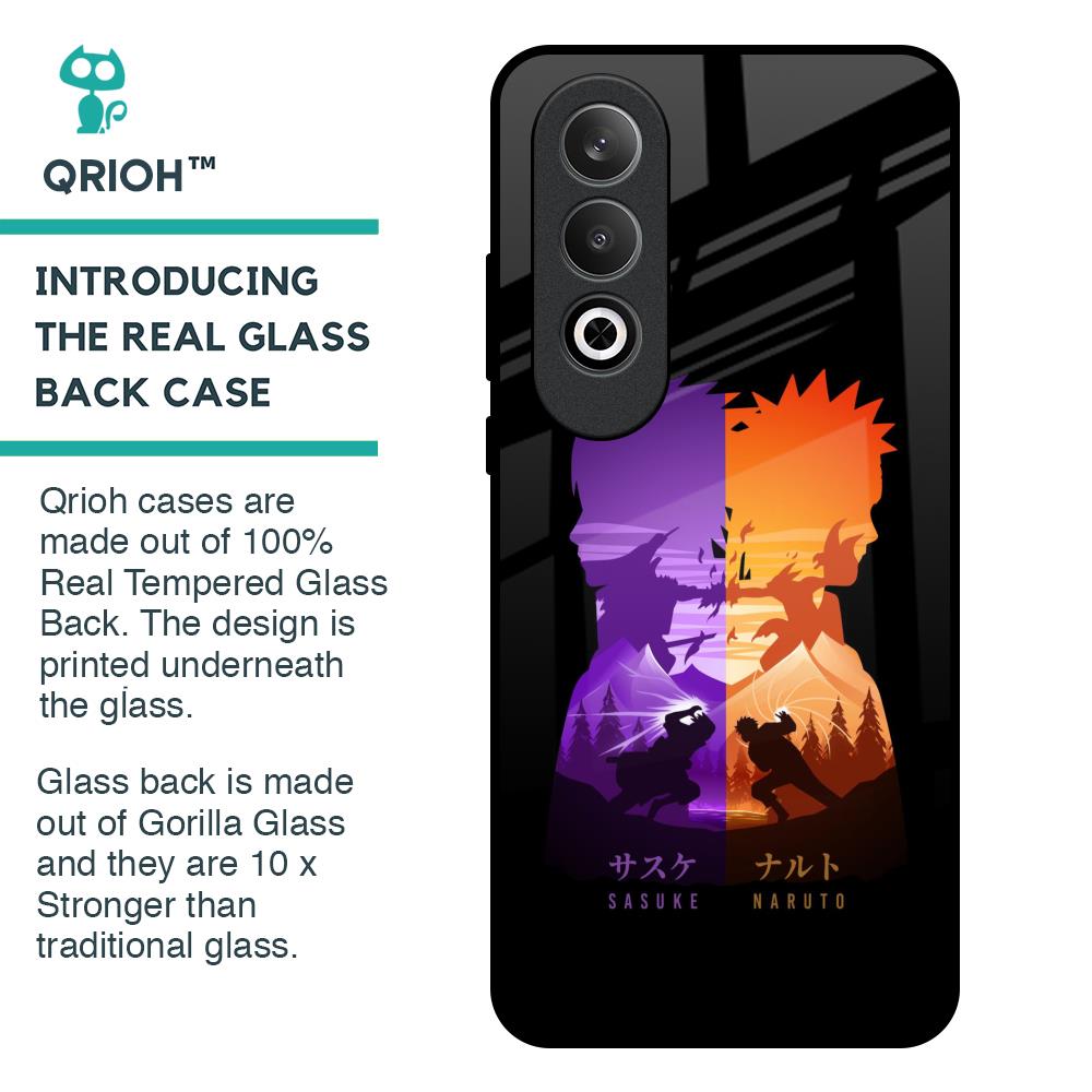 Minimalist Anime Glass Case for OnePlus Nord CE4 5G