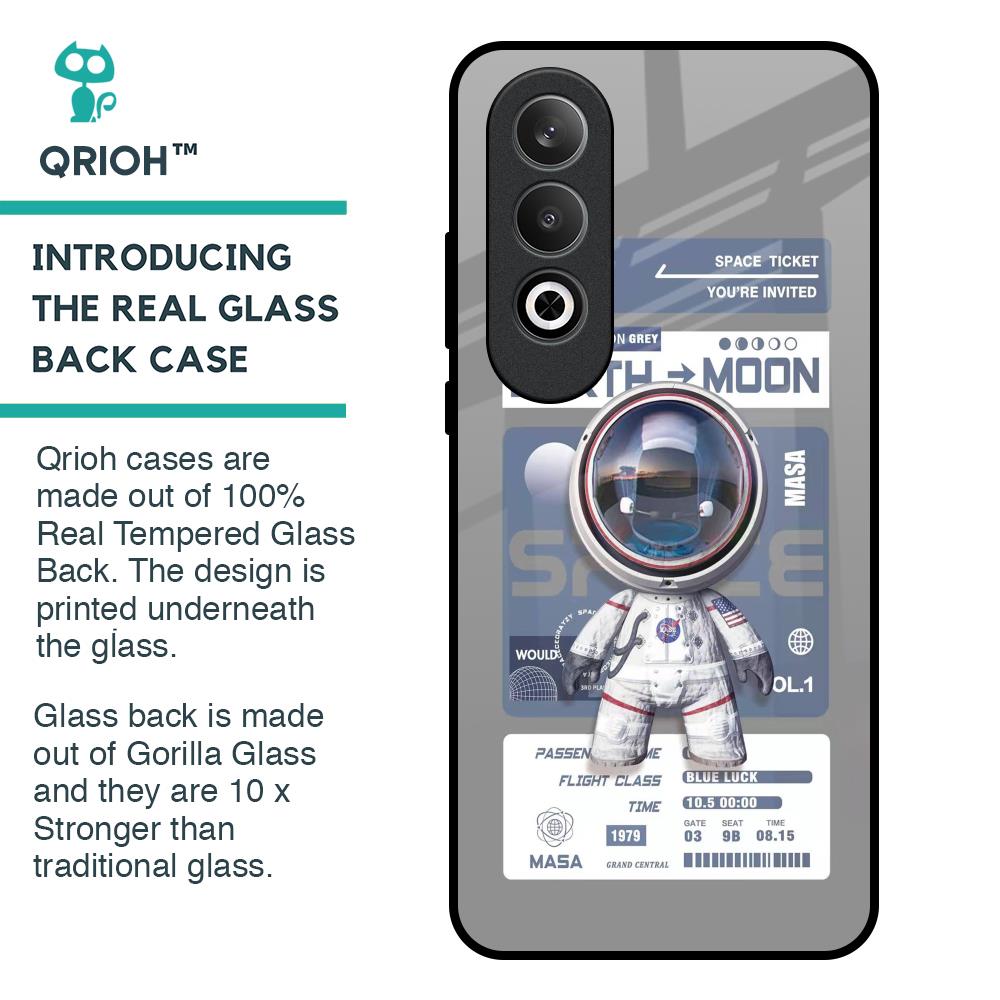 Space Flight Pass Glass Case for OnePlus Nord CE4 5G