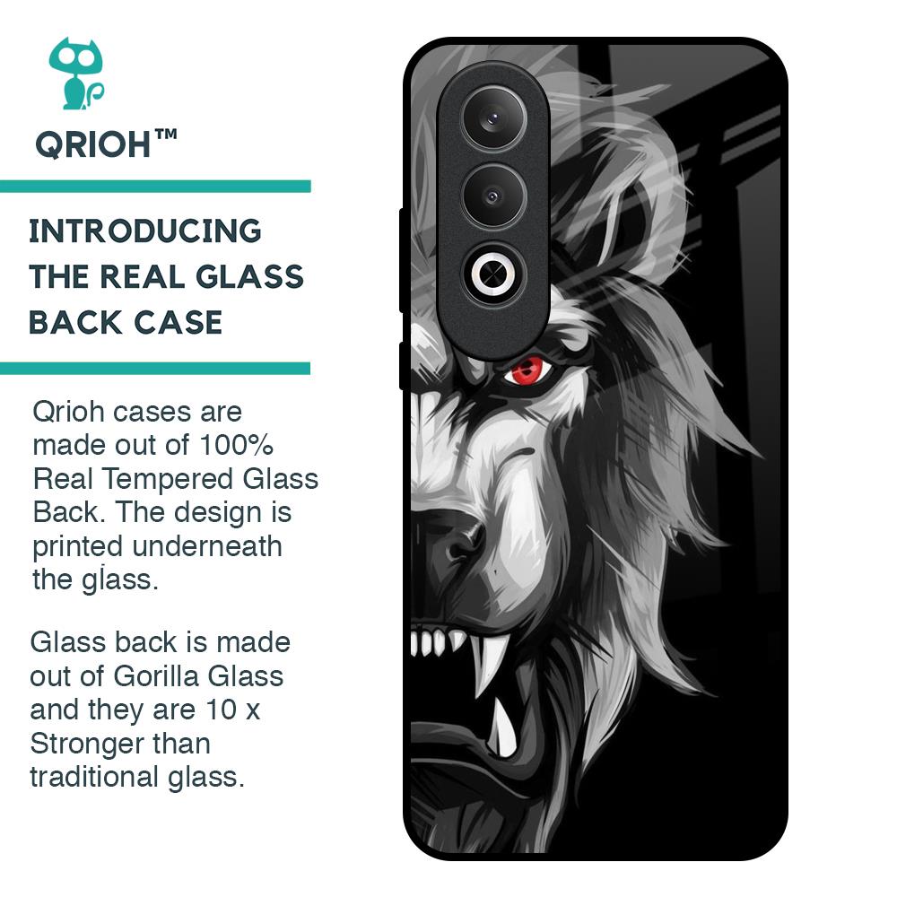 Wild Lion Glass Case for OnePlus Nord CE4 5G
