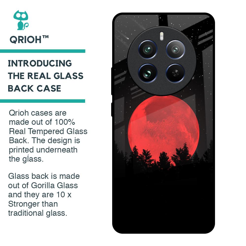 Moonlight Aesthetic Glass Case For Realme 12 Pro 5G