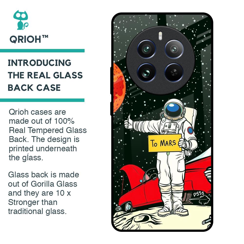 Astronaut on Mars Glass Case for Realme 12 Pro 5G