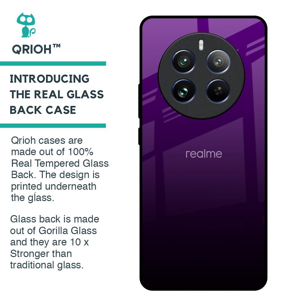 Harbor Royal Blue Glass Case For Realme 12 Pro Plus 5G
