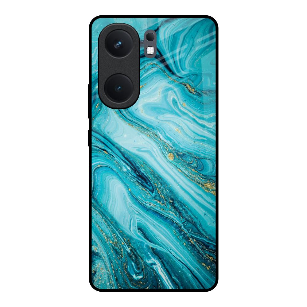 Ocean Marble IQOO Neo 9 Pro Glass Back Cover Online