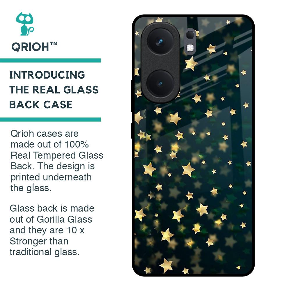 Dazzling Stars Glass Case For IQOO Neo 9 Pro