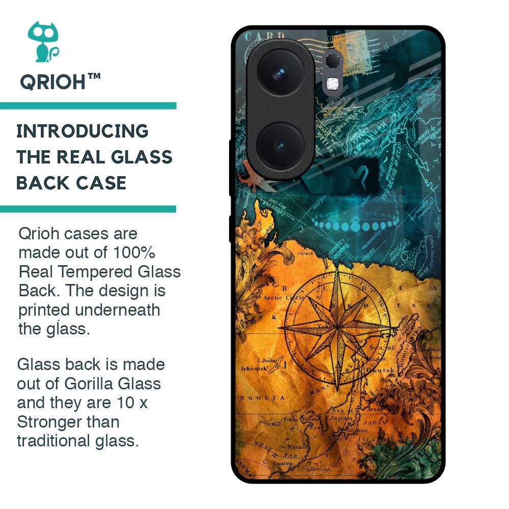 Architecture Map Glass Case for IQOO Neo 9 Pro