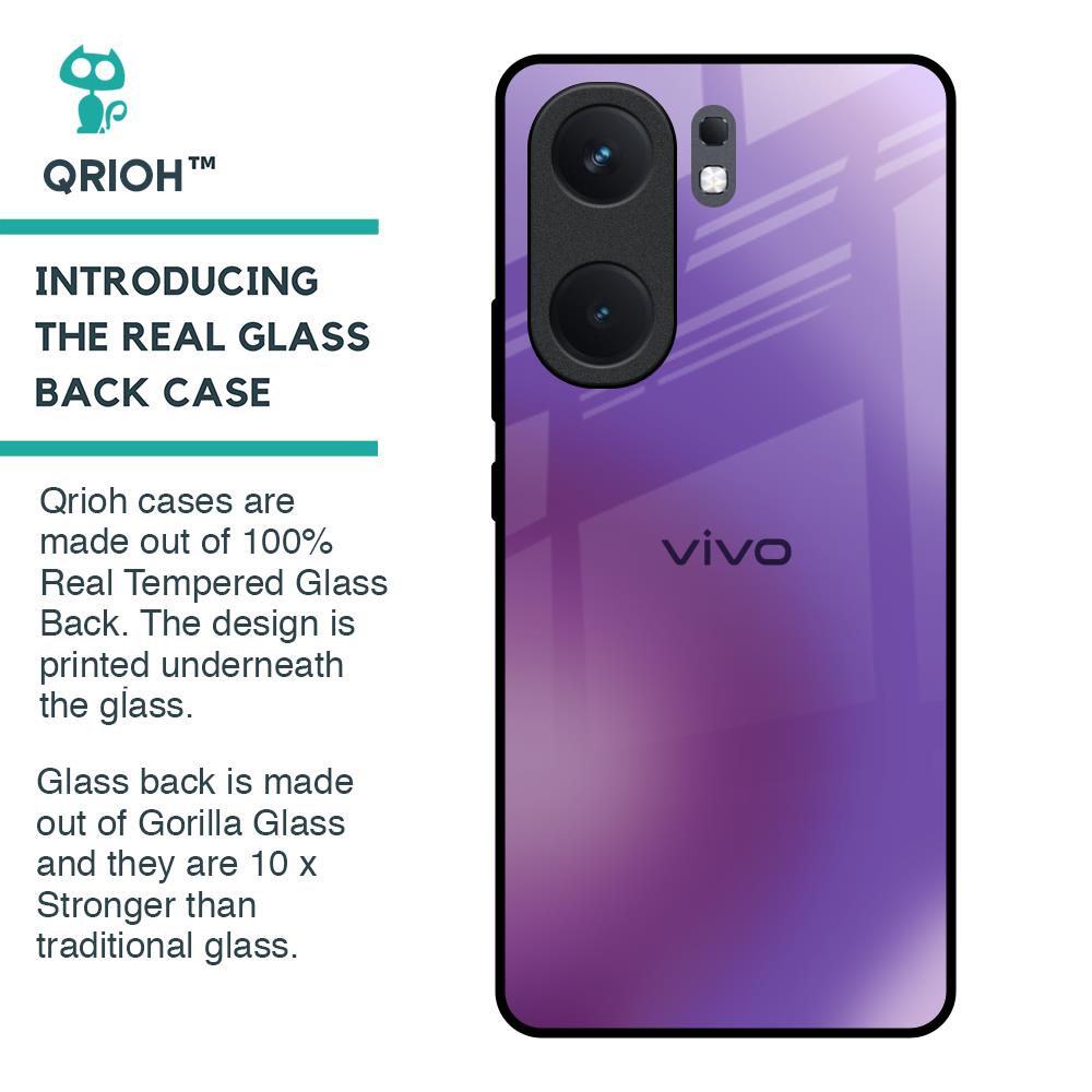 Ultraviolet Gradient Glass Case for IQOO Neo 9 Pro