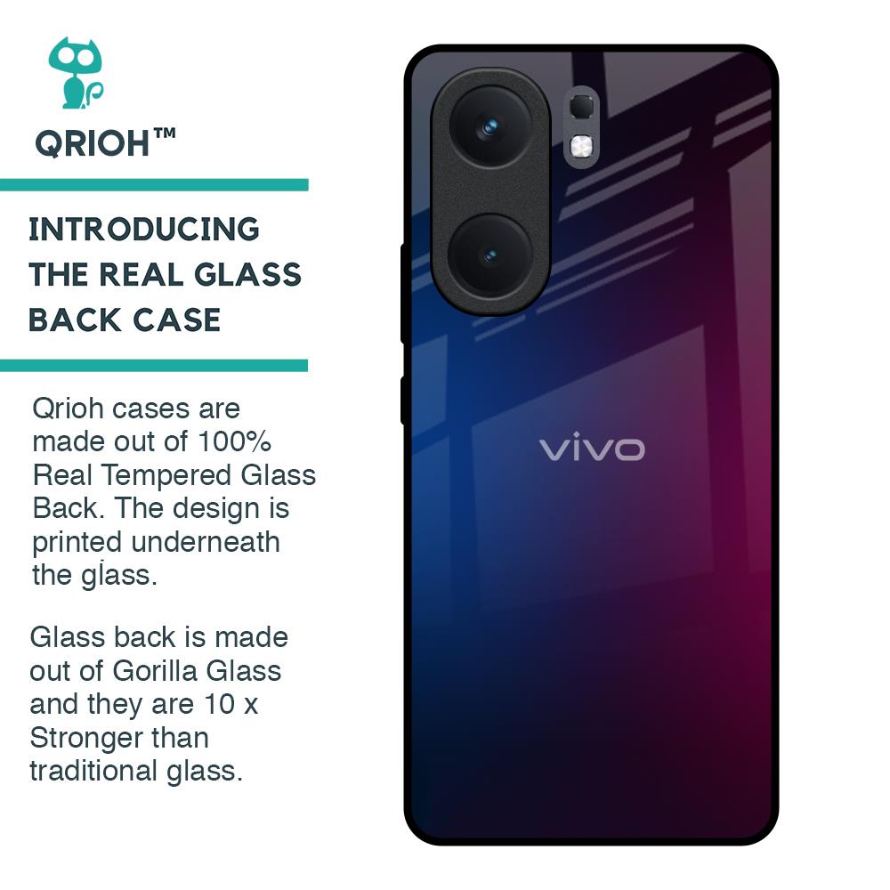 Mix Gradient Shade Glass Case For IQOO Neo 9 Pro