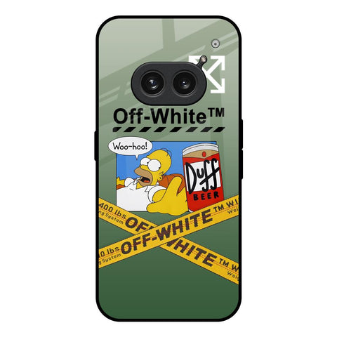 Duff Beer Nothing Phone 2a 5G Glass Back Cover Online