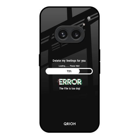 Error Nothing Phone 2a 5G Glass Back Cover Online