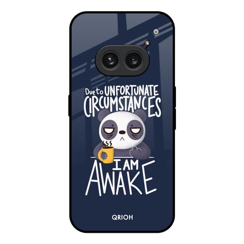 Struggling Panda Nothing Phone 2a 5G Glass Back Cover Online