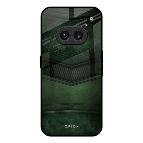 Green Leather Nothing Phone 2a 5G Glass Back Cover Online