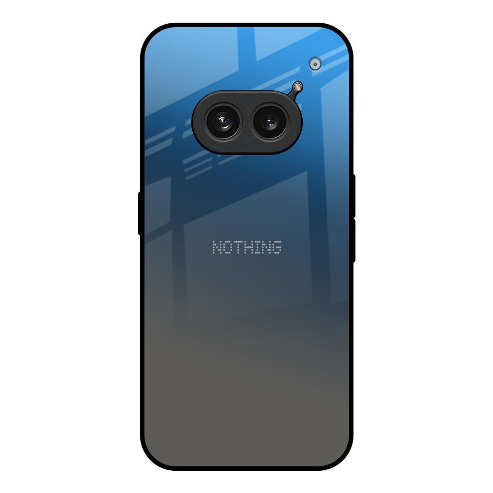 Blue Grey Ombre Nothing Phone 2a 5G Glass Back Cover Online