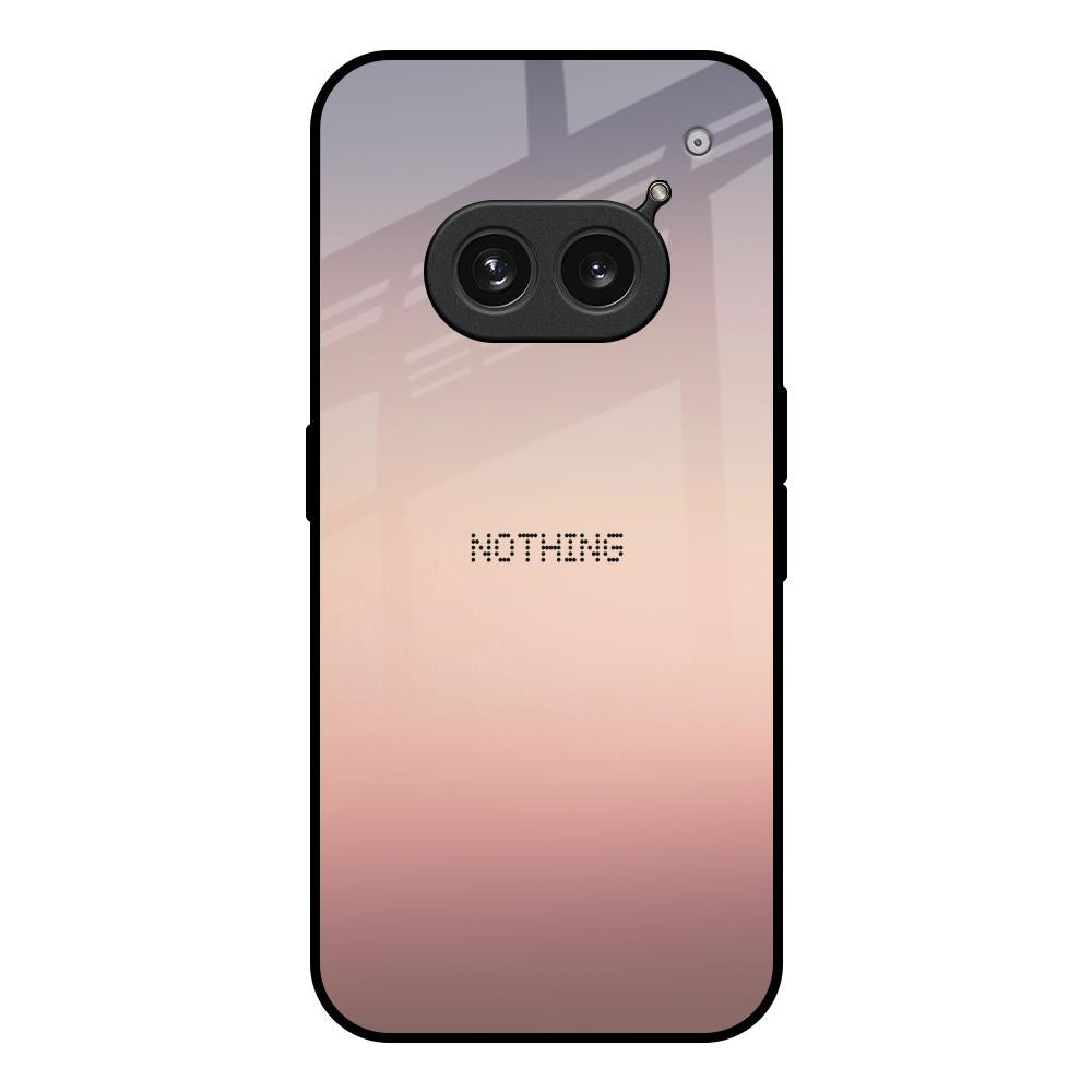 Golden Mauve Nothing Phone 2a 5G Glass Back Cover Online
