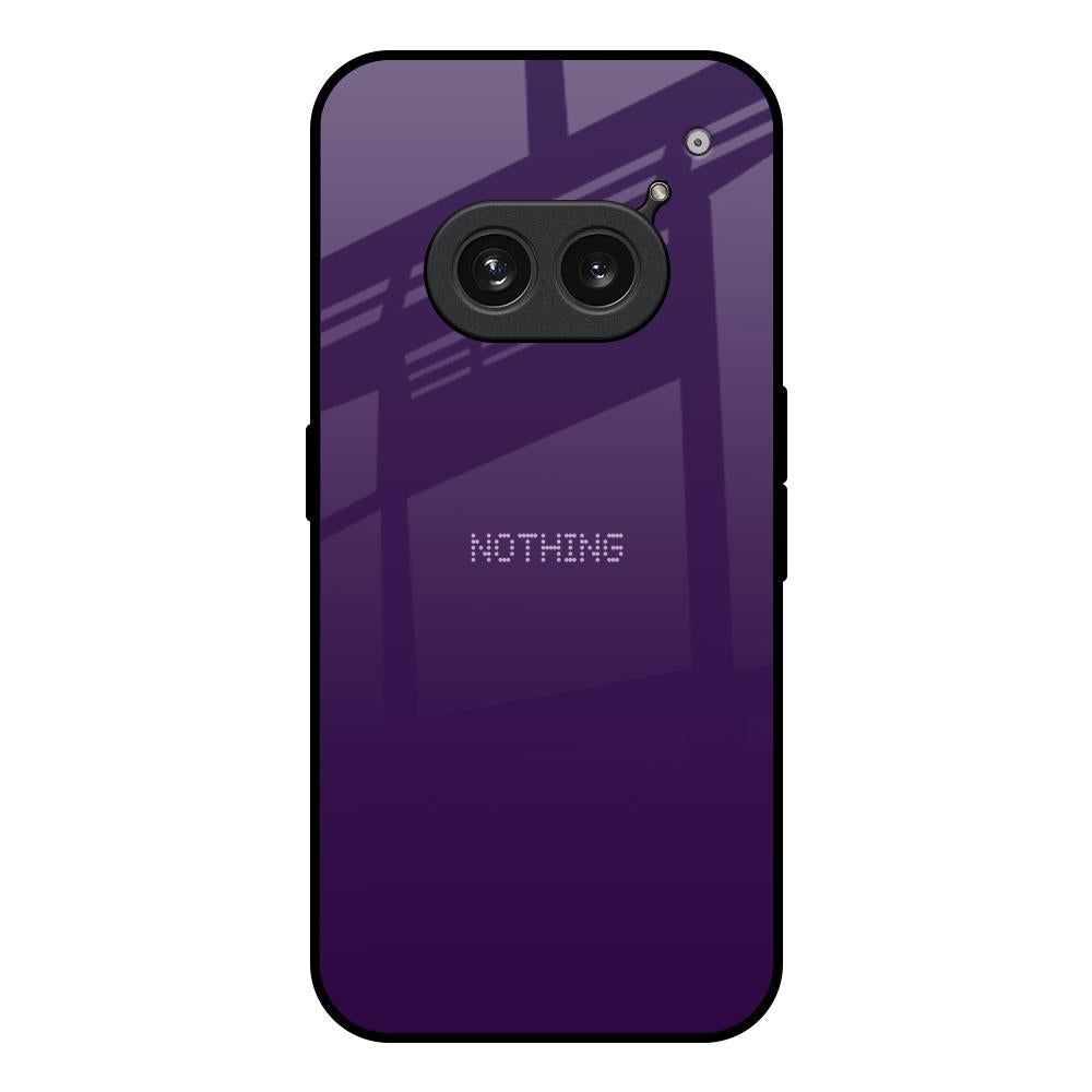 Dark Purple Nothing Phone 2a 5G Glass Back Cover Online
