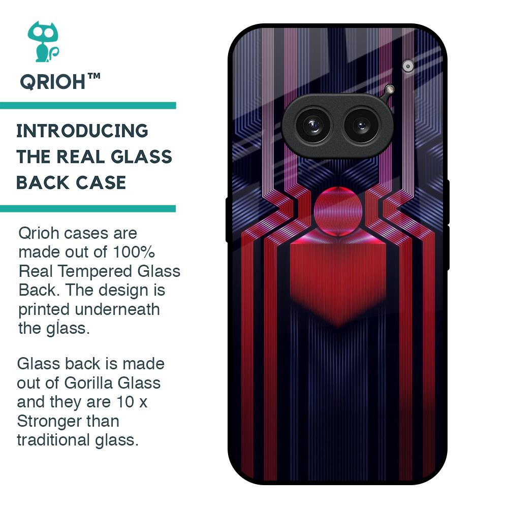 Super Art Logo Glass Case For Nothing Phone 2a 5G