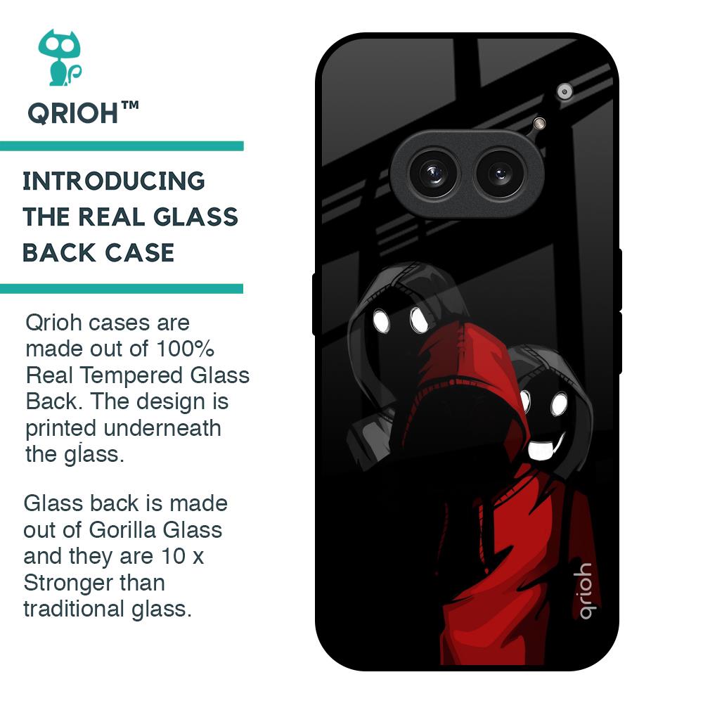 Shadow Character Glass Case for Nothing Phone 2a 5G