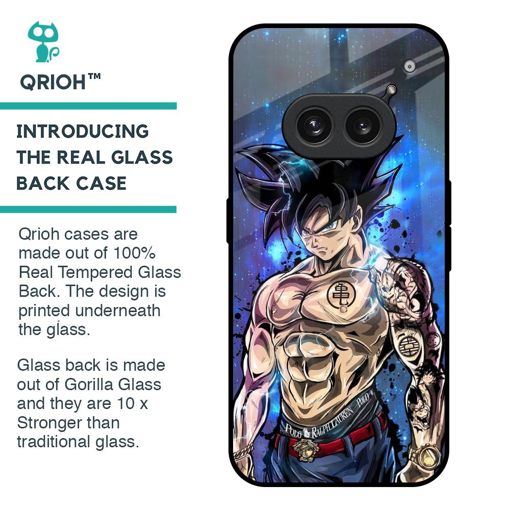 Branded Anime Glass Case for Nothing Phone 2a 5G