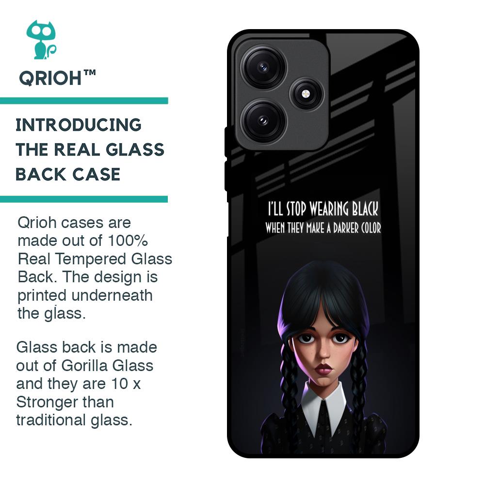 Aesthetic Digital Art Glass Case for Redmi 12 5G