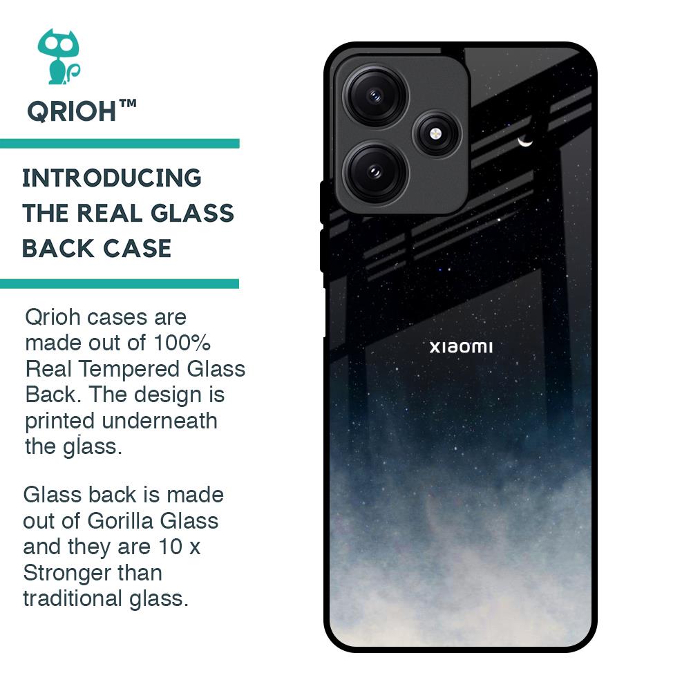 Aesthetic Sky Glass Case for Redmi 12 5G