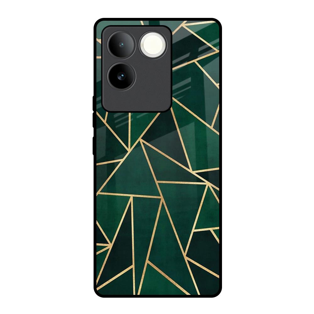 Abstract Green iQOO Z7 Pro 5G Glass Back Cover Online
