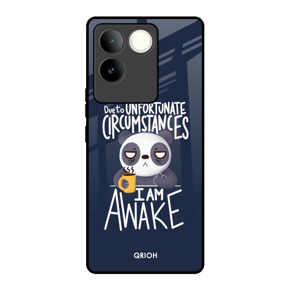 Struggling Panda iQOO Z7 Pro 5G Glass Back Cover Online