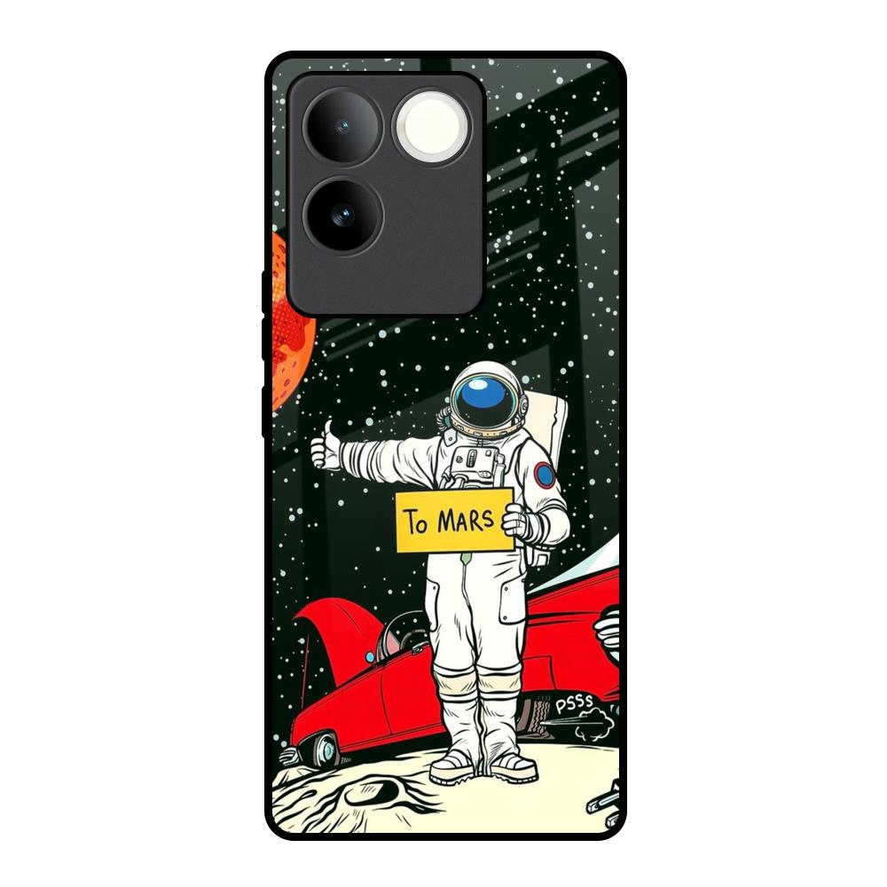 Astronaut on Mars iQOO Z7 Pro 5G Glass Back Cover Online