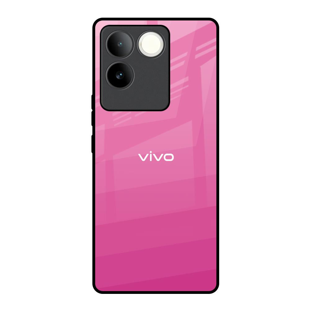 Pink Ribbon Caddy iQOO Z7 Pro 5G Glass Back Cover Online