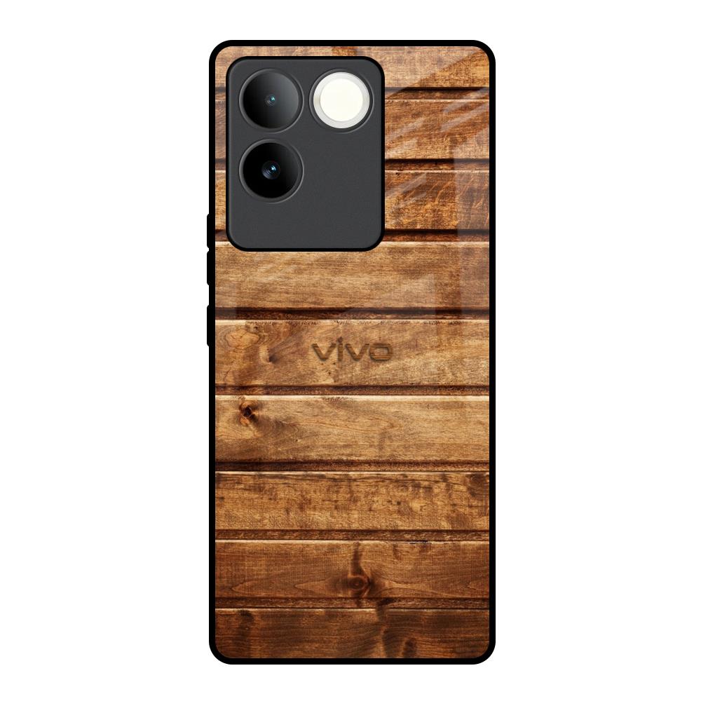 Wooden Planks iQOO Z7 Pro 5G Glass Back Cover Online