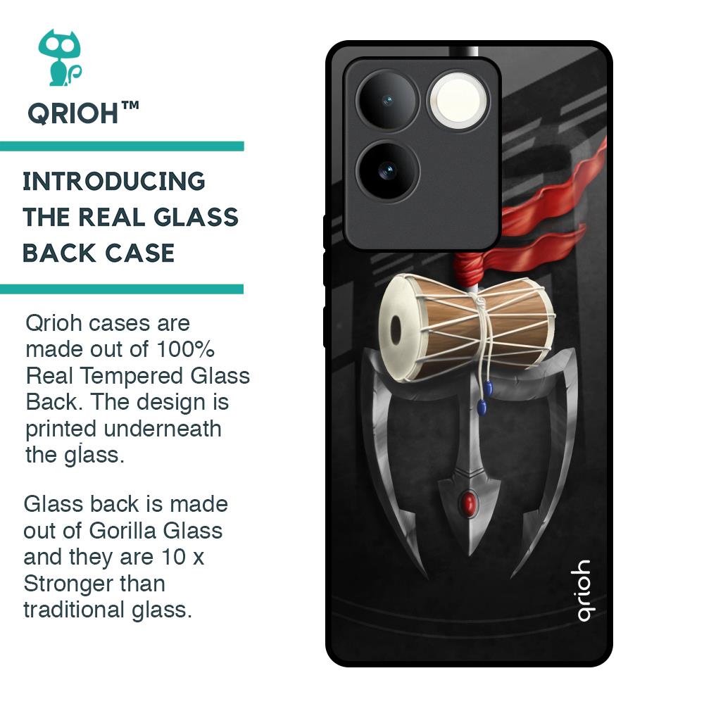 Power Of Lord Glass Case For iQOO Z7 Pro 5G